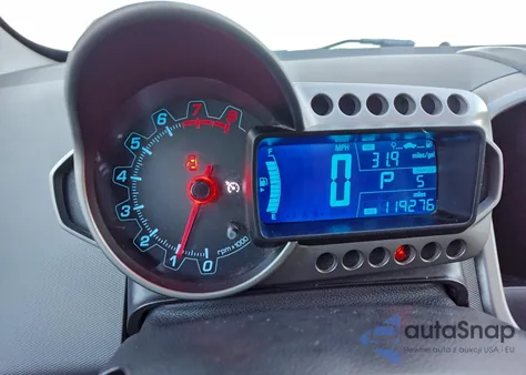 2013 Chevrolet Sonic Lt z USA, uszkodzony, nr VIN 1G1JC5SB7D4179703